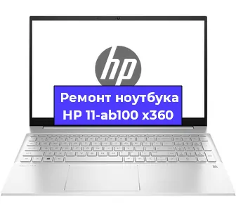 Замена материнской платы на ноутбуке HP 11-ab100 x360 в Перми